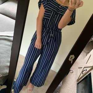 Navy Blue Jumpsuit